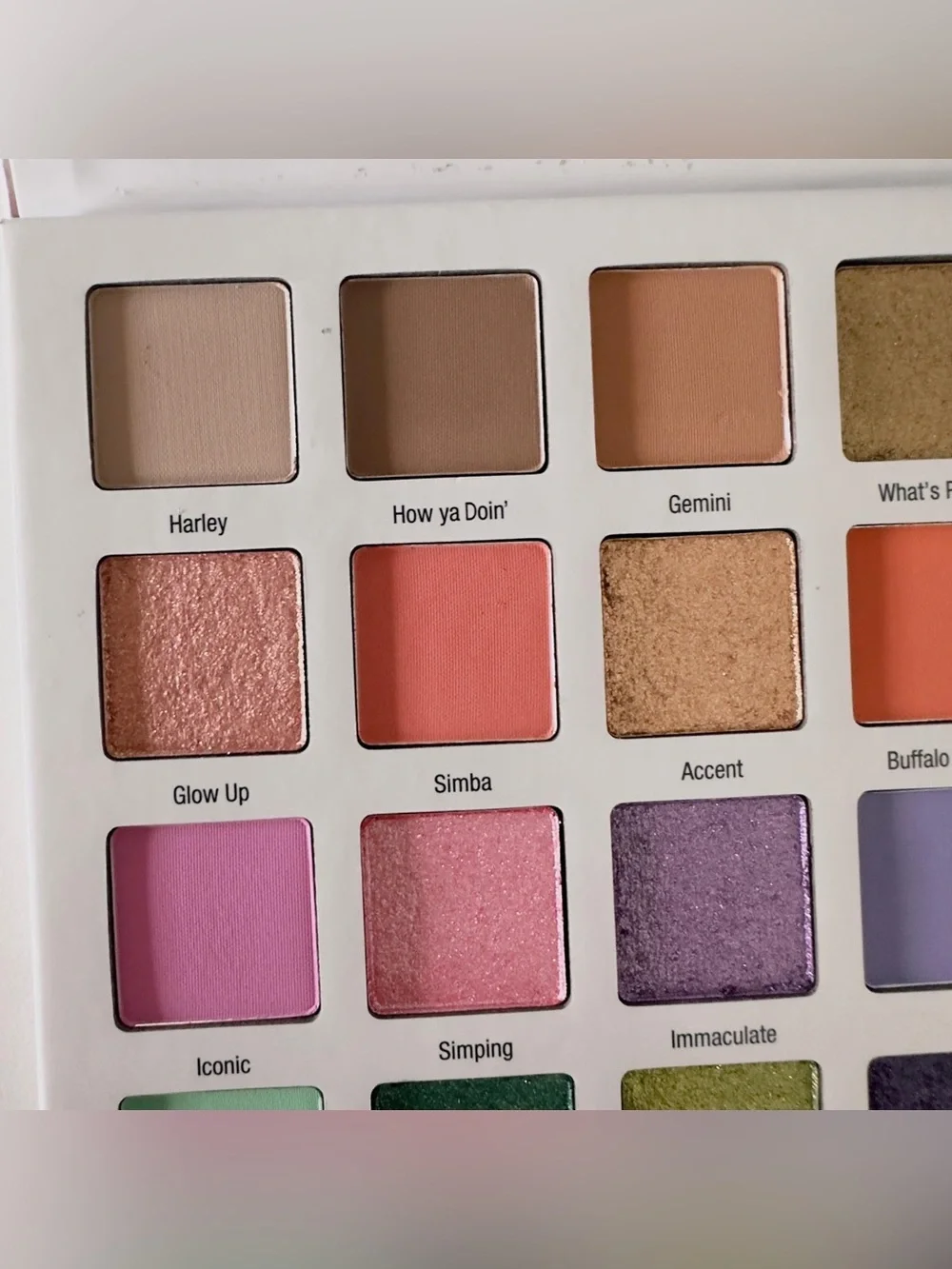 NWT Glamlite x Mikayla Edition 1 30 Color Eyeshadow Palette